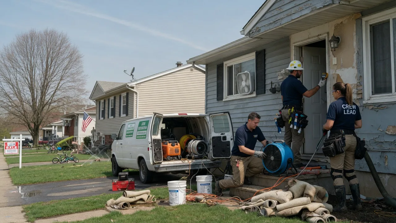 Flood Cleanup in Voorhees, NJ near me
